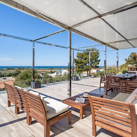 Villa Sunset Son Bou Bagian luar foto