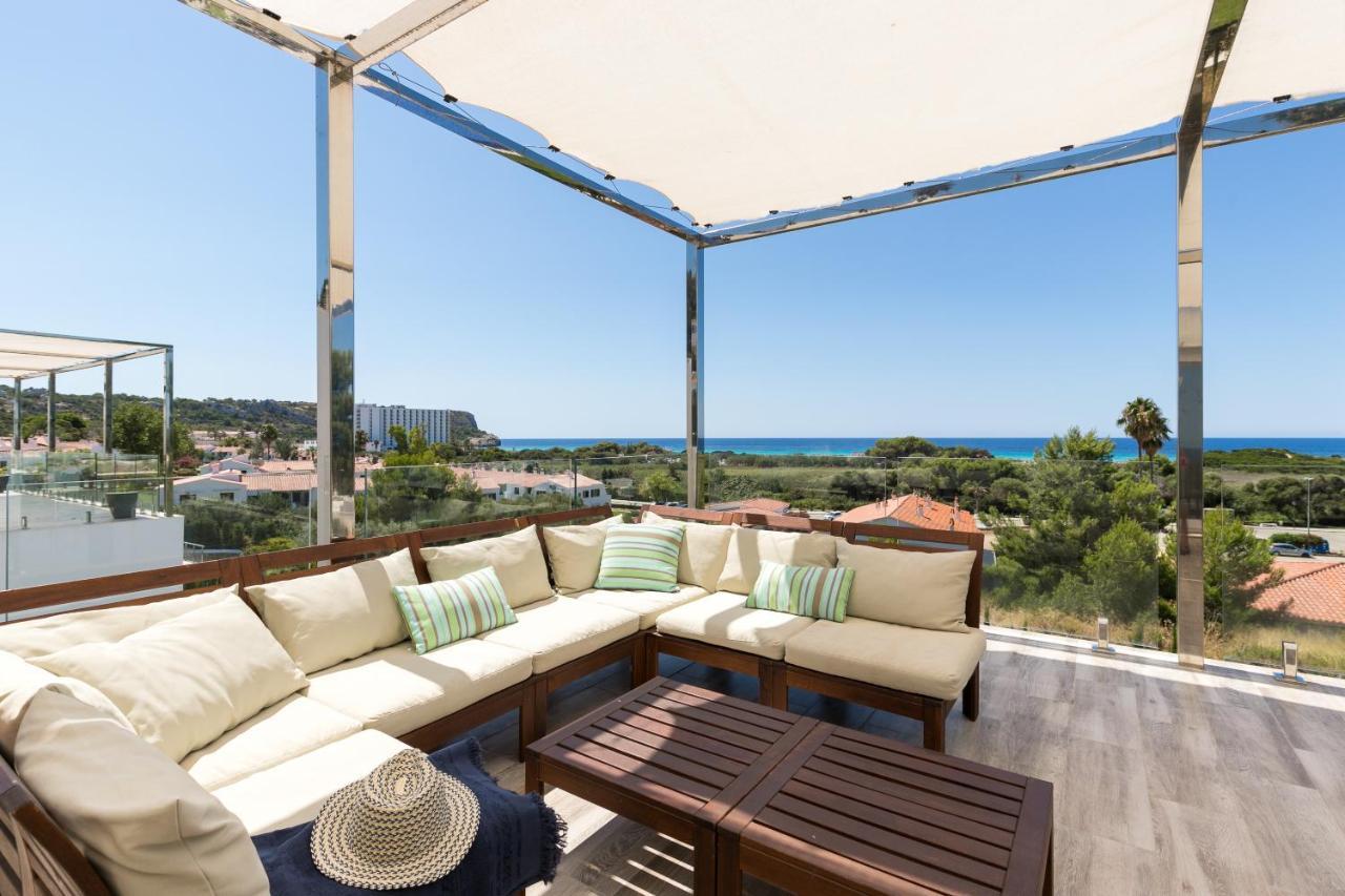 Villa Sunset Son Bou Bagian luar foto