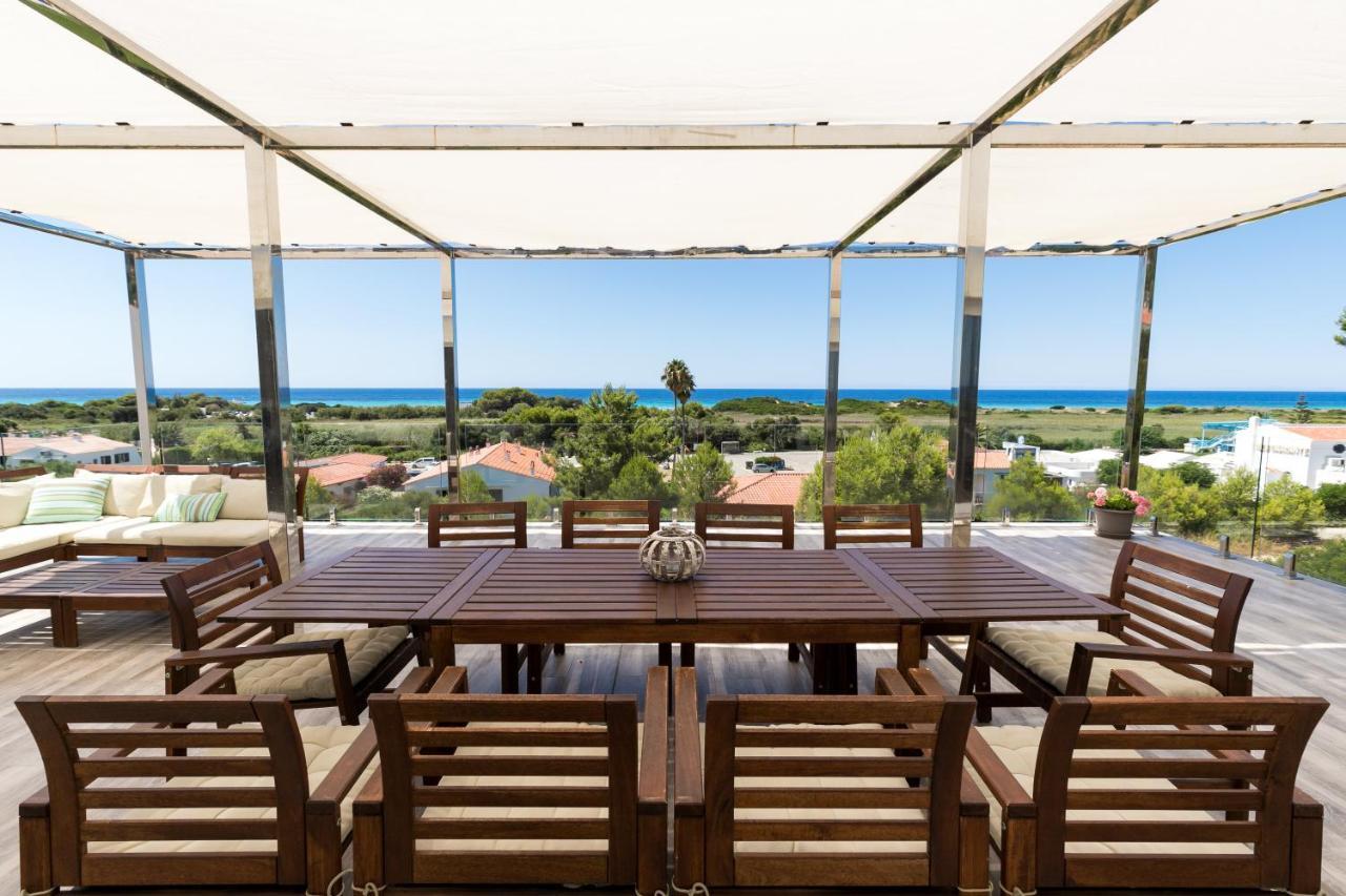 Villa Sunset Son Bou Bagian luar foto
