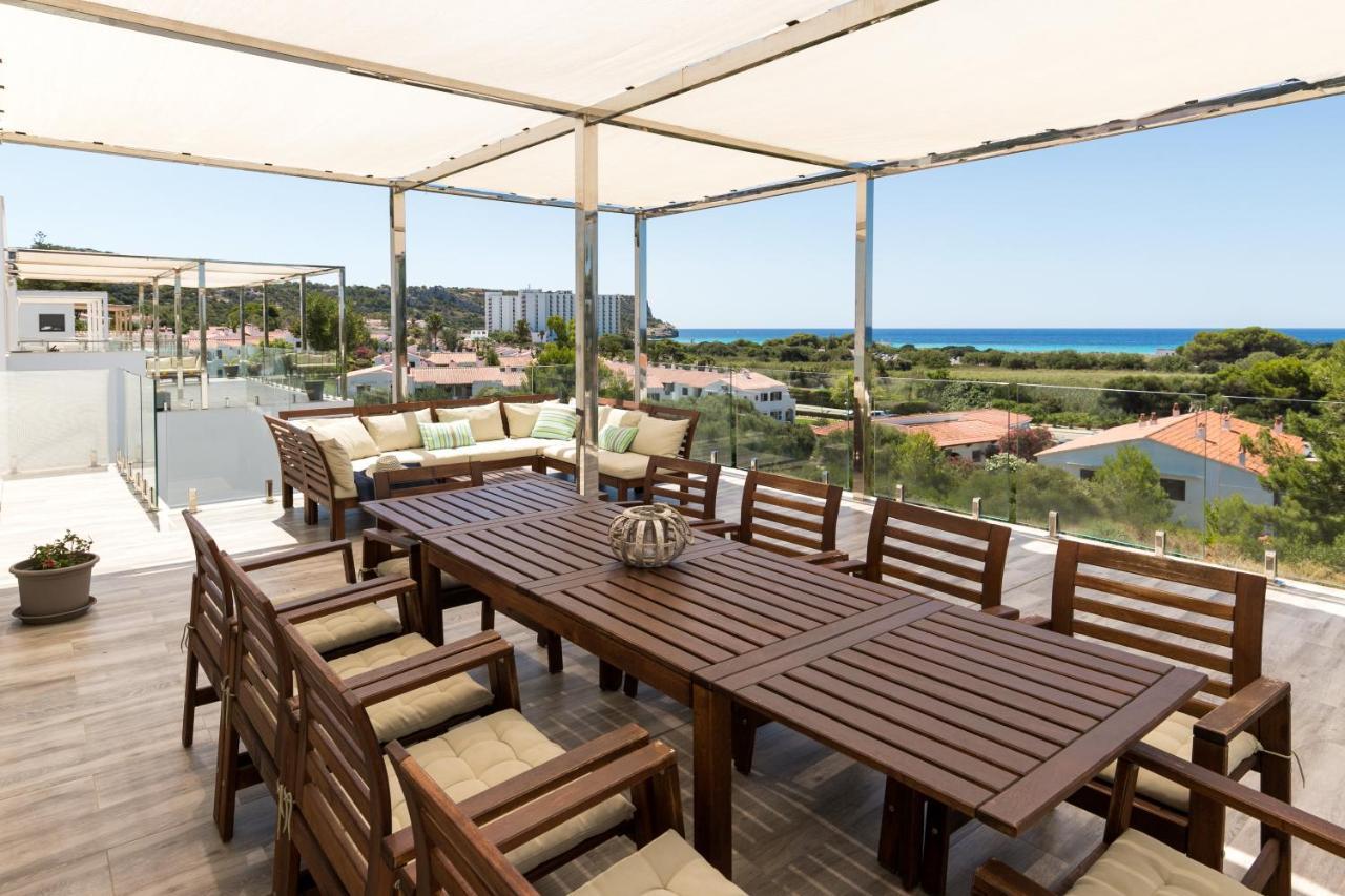 Villa Sunset Son Bou Bagian luar foto