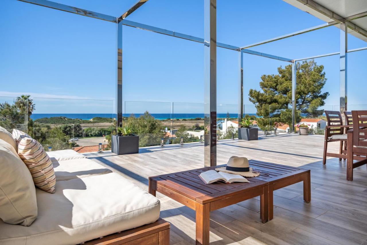 Villa Sunset Son Bou Bagian luar foto