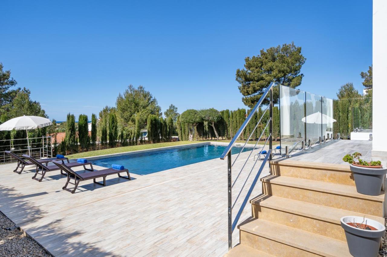 Villa Sunset Son Bou Bagian luar foto