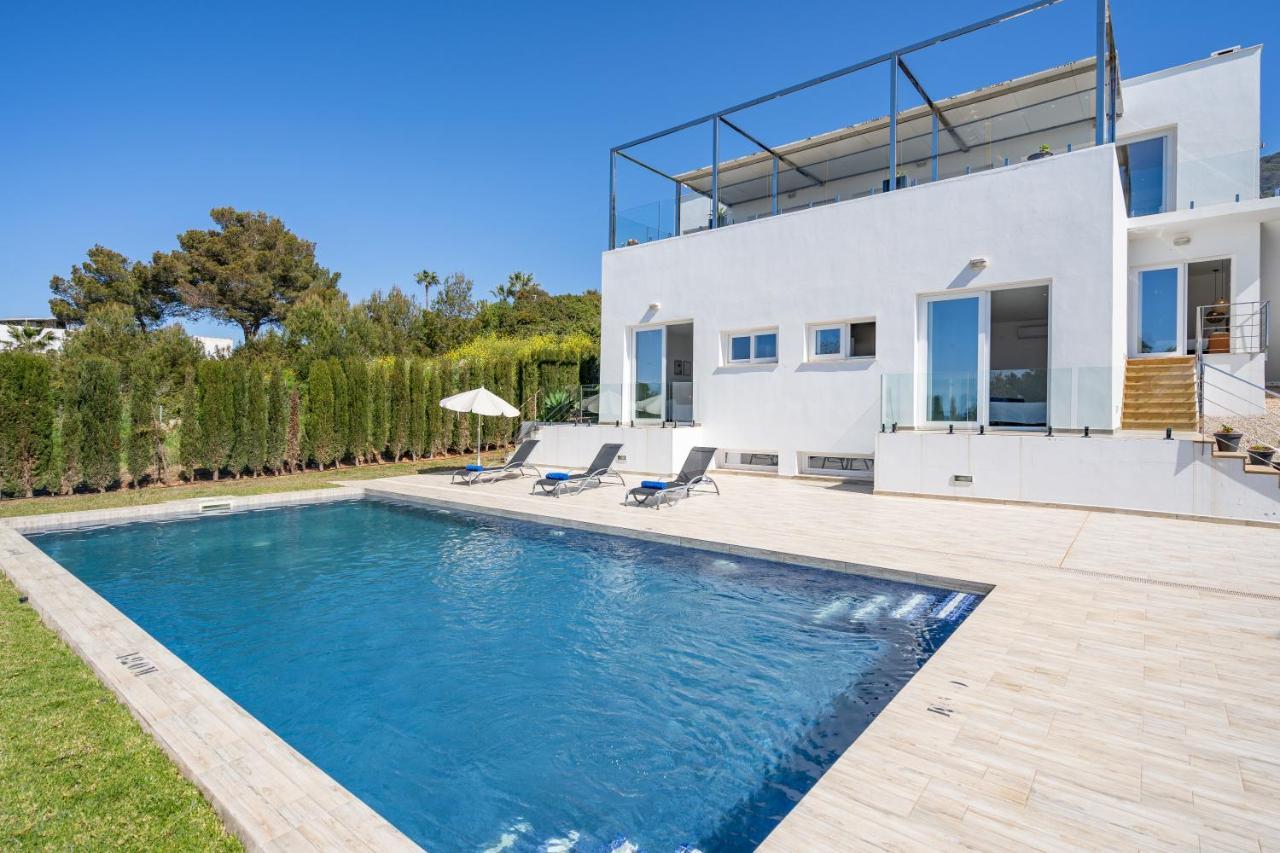 Villa Sunset Son Bou Bagian luar foto